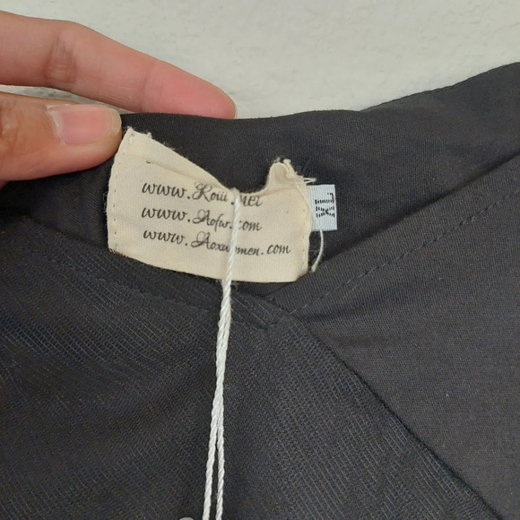 Aufor Embroidered Floral Swing Dress Size XL NWT - Picture 5 of 11